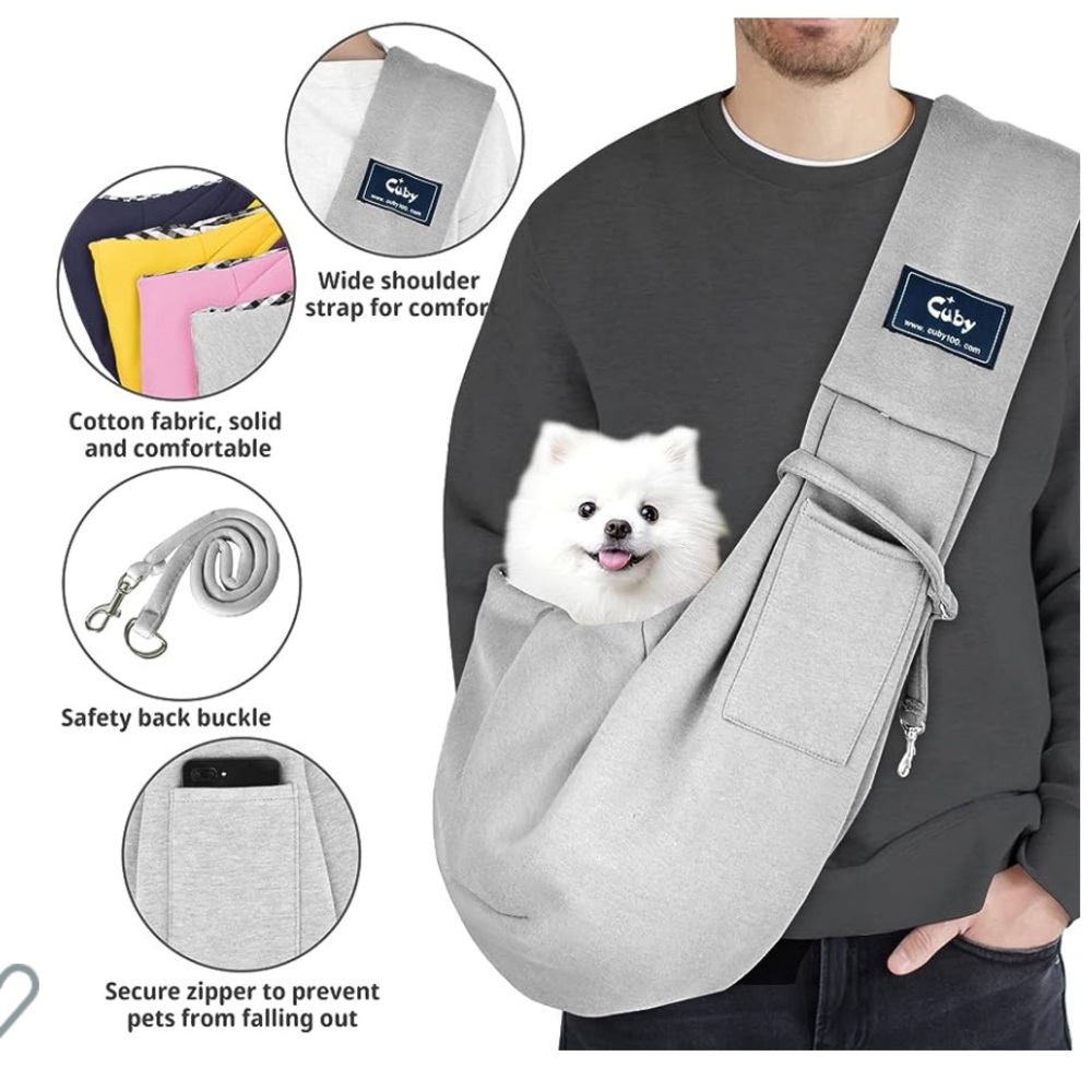 Cubby sling for pets